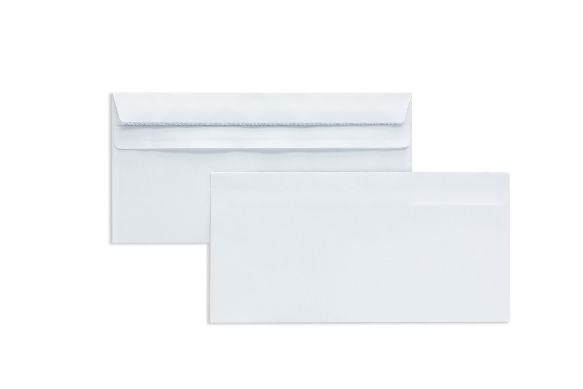 Koperta DL/25szt. biała SK